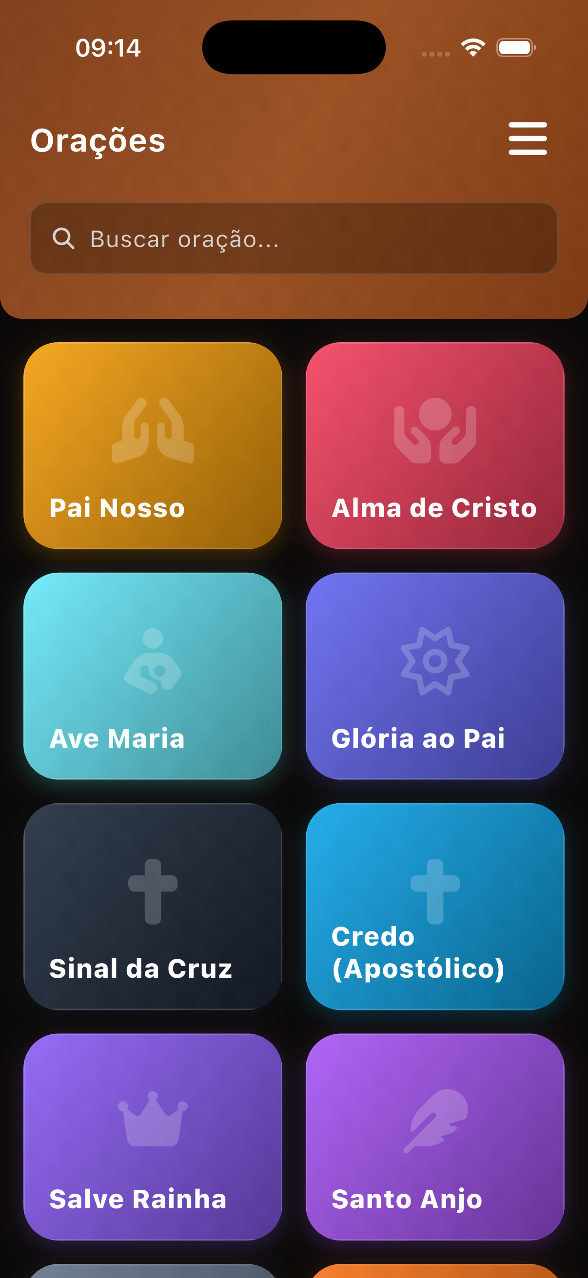 Tela de Liturgia Diária
